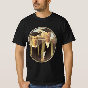 American Gothic Graduation Grad Cap T-Shirt