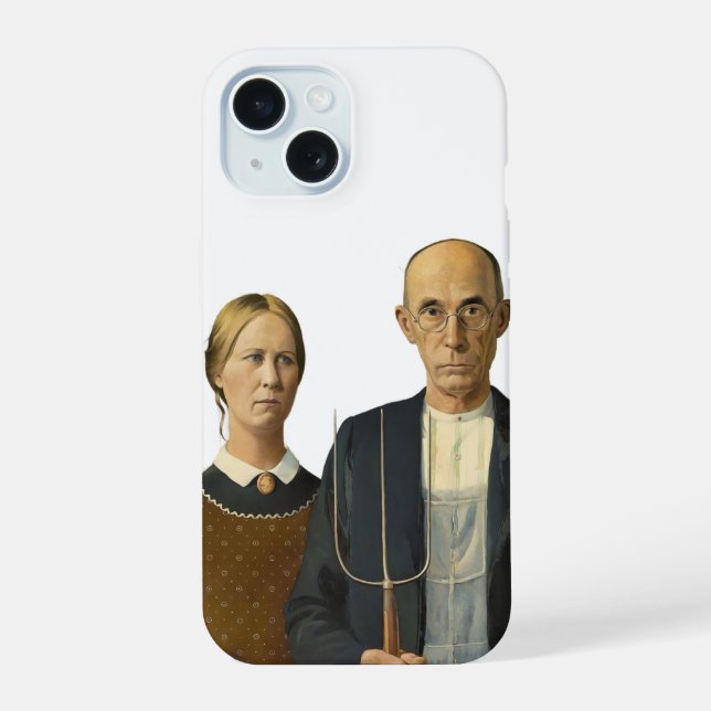 American Gothic iPhone 15 Case (Back)