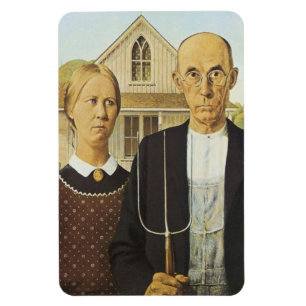 American Gothic Magnet