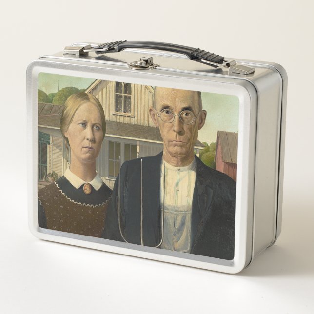 American Gothic Metal Lunch Box (Front)