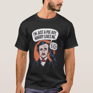 American Gothic Poe Boy for bookworm or author T-Shirt