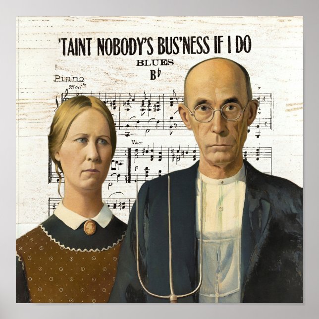 American Gothic poster humor (Front)