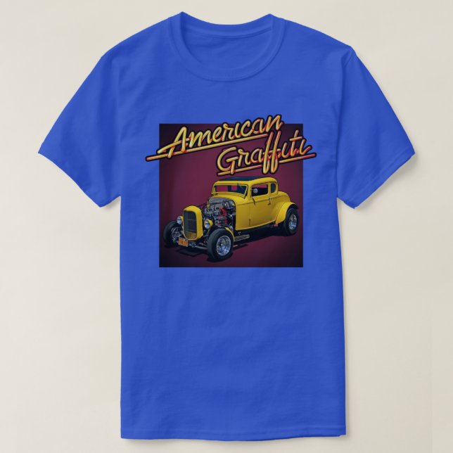 American Graffiti 70s Classic  Movies T-Shirt (Design Front)