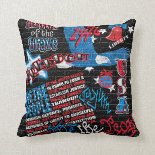 American Graffiti Cushion