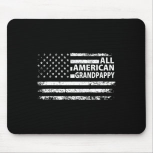 American Grandpappy 4th Of July Usa Independence D Mouse Pad