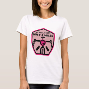 American Gravel Queen Bike Rider T-Shirt