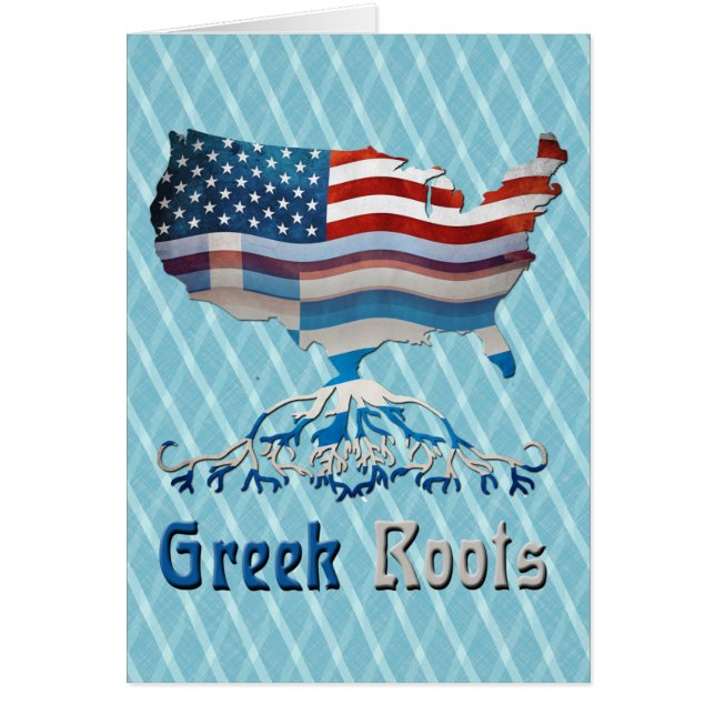 American Greek Roots Cards (Front)