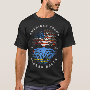 American Grown Aruban Roots Aruba Flag T-Shirt