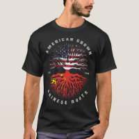 American Grown Chinese Roots China Flag