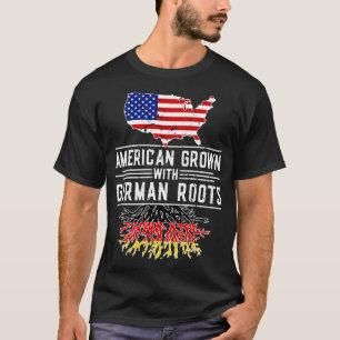 American Grown German Roots Pride Germany T-Shirt