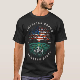 American Grown Macanese Roots Macau Flag T-Shirt
