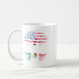 American Grown Mexican Roots Mexico Country Lover Coffee Mug