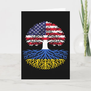 American Grown Ukrainian Roots Card