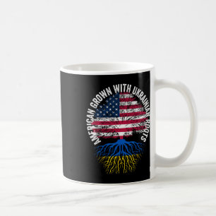 American Grown Ukrainian Roots  Coffee Mug