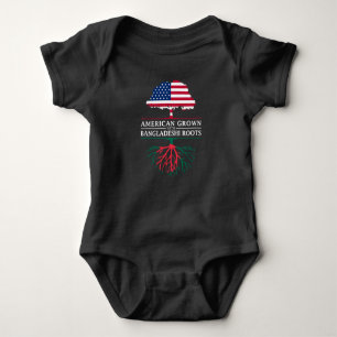 American Grown with Bangladeshi Roots Baby Bodysuit