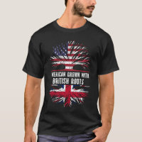American Grown with British Roots USA Flag