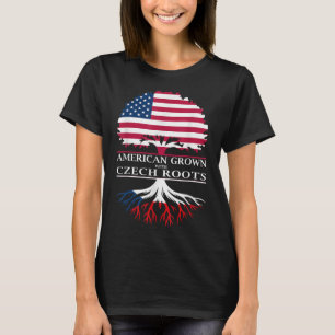 American Grown With Czech Roots T-Shirt
