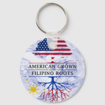 American Grown with Filipino Roots Marble Style