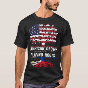 American Grown With Filipino Roots T-Shirt