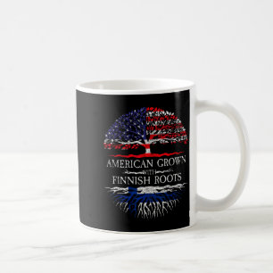 American Grown With Finnish Roots Finland Coffee Mug