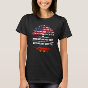 American Grown With German Roots Family Heritage G T-Shirt