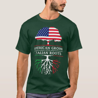 American Grown with Italian Roots Italy Premium T-Shirt