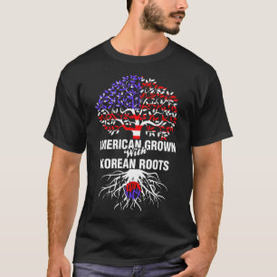 American Grown With Korean Roots T-Shirt