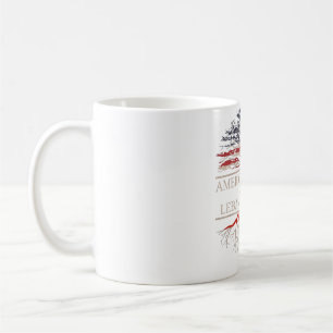 American grown with lebanese roots coffee mug