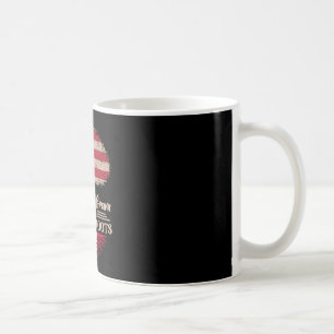 American Grown With Mexican Roots Half American Fl Coffee Mug