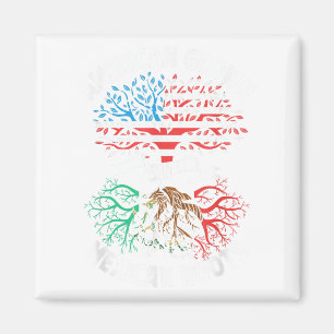 American Grown With Mexican Roots Mexico Us Mexica Magnet