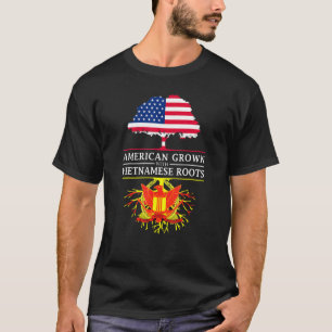 American Grown With South Vietnamese Roots Vietna T-Shirt