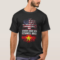 American Grown With Vietnamese Roots USA Flag Viet