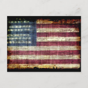 American Grunge Postcard