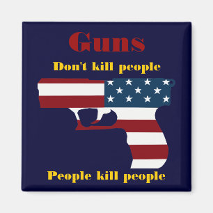 American Gun Magnet