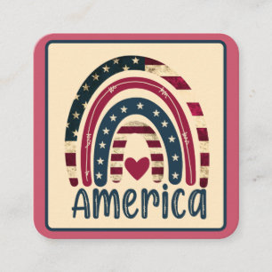 American Happiness Enclosure Card