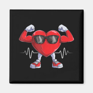 American Heart Disease Awareness Heart Month Heart Magnet