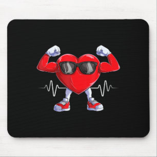 American Heart Disease Awareness Heart Month Heart Mouse Pad