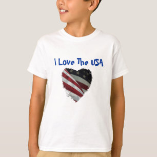 American Heart Flag T-Shirt