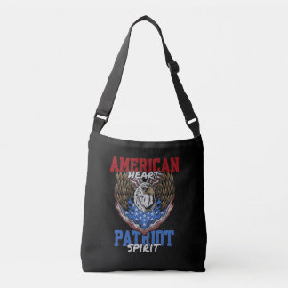 "American Heart, Patriot Spirit" Crossbody Bag