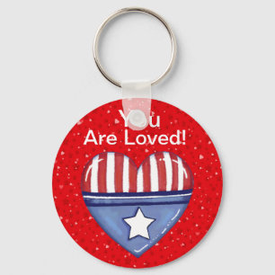 American Heart - SRF Key Ring