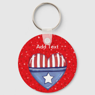 American Heart - SRF Key Ring