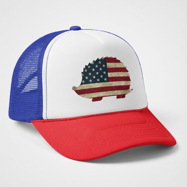 American Hedgehog Trucker Hat (Creator Uploaded)