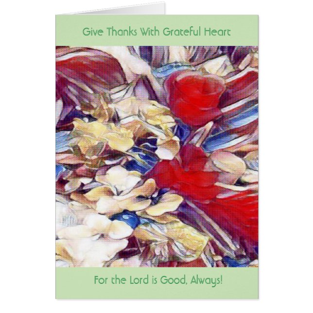 AMERICAN HEROES -CHRISTIAN GREETING (Front)