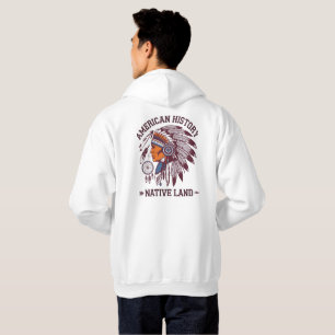 American History Native Land.Indian.Chief Classic  Hoodie