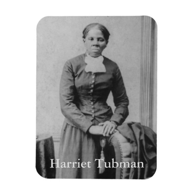 American History | Picture of Harriet Tubman Magnet (Vertical)