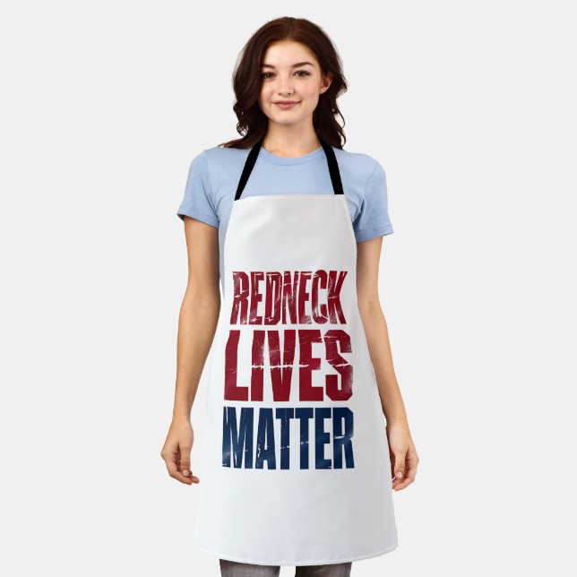 American Holiday Redneck Matter 4th Of July USA Apron (Worn)