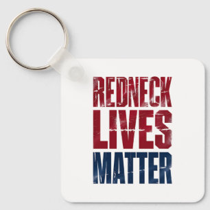 American Holiday Redneck Matter 4th Of July USA Key Ring