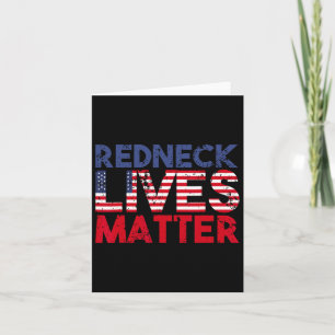 American Holiday Redneck Problem 4th Of July Unite Card