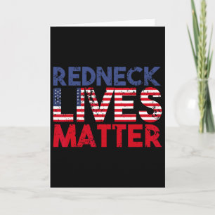 American Holiday Redneck Problem 4th Of July Unite Card