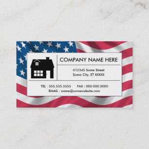 american home business card